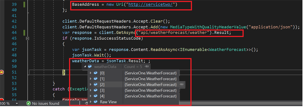 Docker - DNS Based Inter Container Communication For ASP.NET Core WEB API REST Services