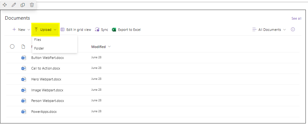 Document Library Web Part In Sharepoint Online Document Library Web Part In Sharepoint Online