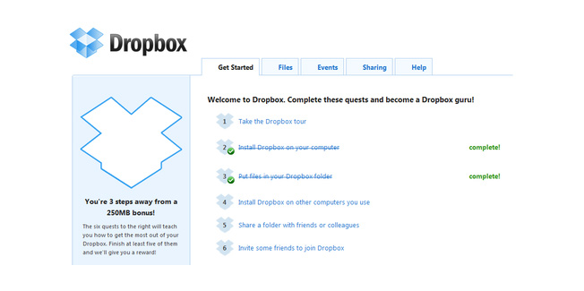 dropbox onboarding