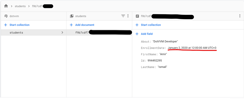 DotVVM CRUD Application With Cloud Firestore