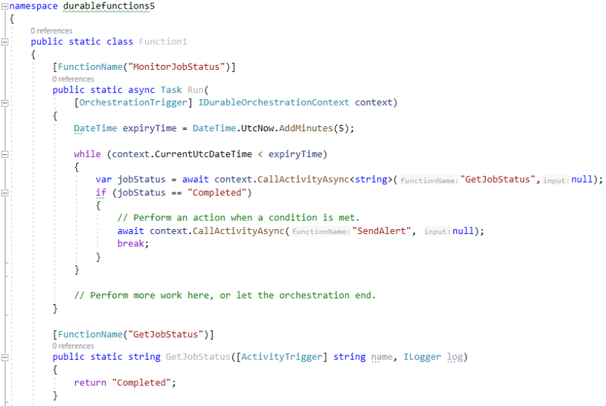 Durable Functions - Patterns - Monitor