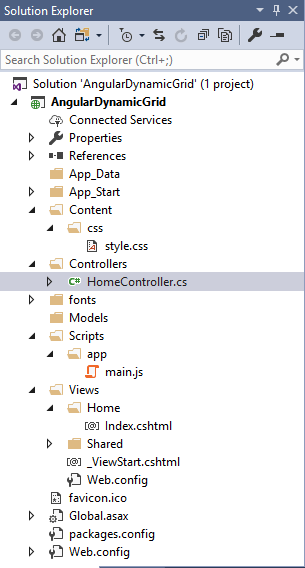 Dynamic Add And Remove Row In Angular With ASP.NET MVC