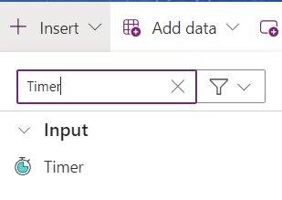 Insert Timer Control
