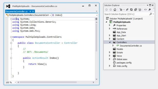 Adding Documents Controller 