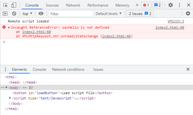 Dynamically Loading A JavaScript File