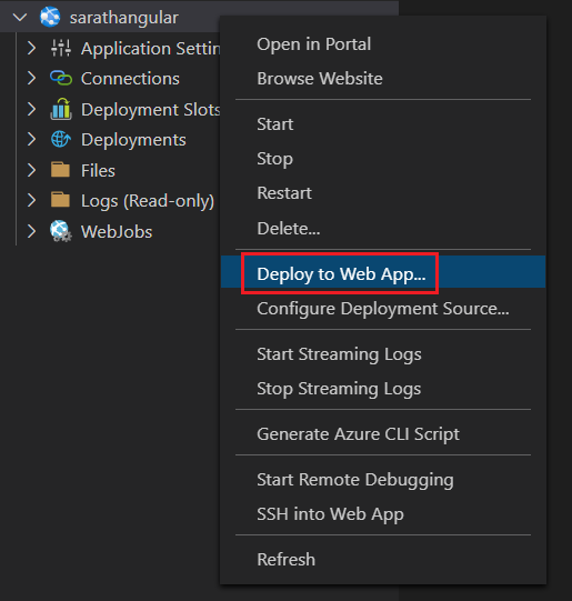Easily Deploy Angular App To Azure From Visual Studio Code