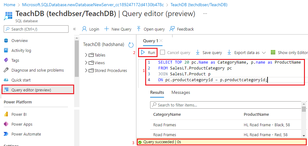 Build Single Database In Azure