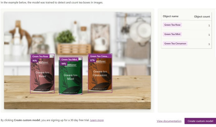 Azure using AI Builder