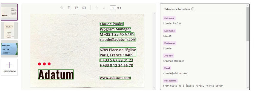 Azure using AI Builder