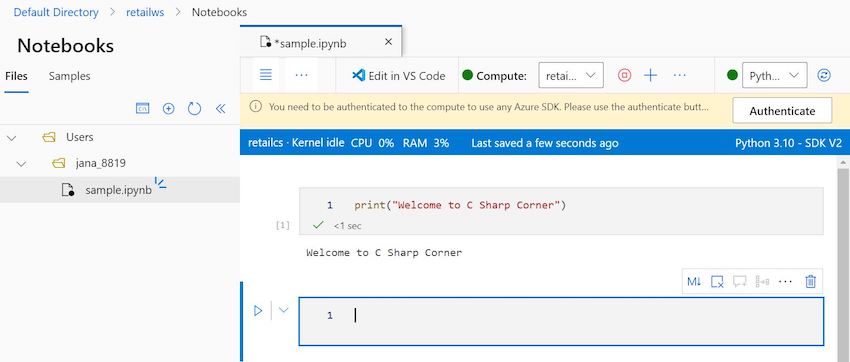 create Azure Machine Learning Studio