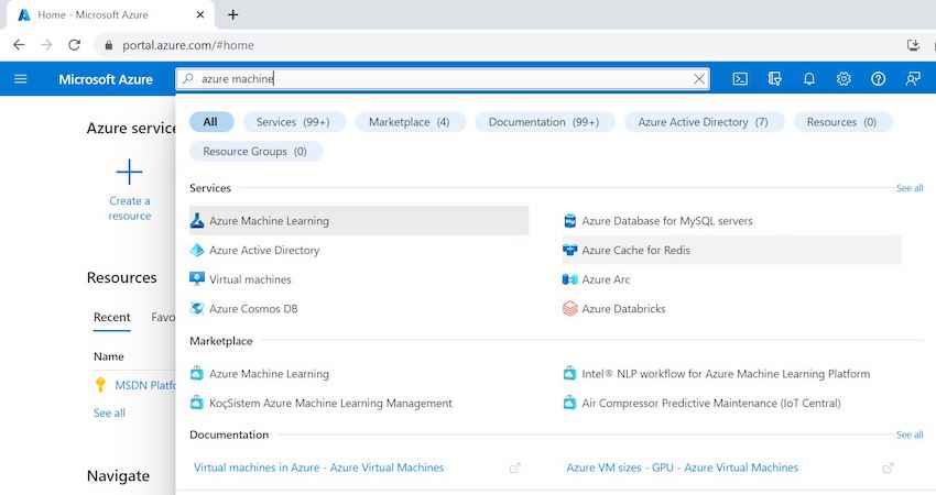 create Azure Machine Learning Studio