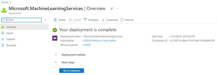 create Azure Machine Learning Studio
