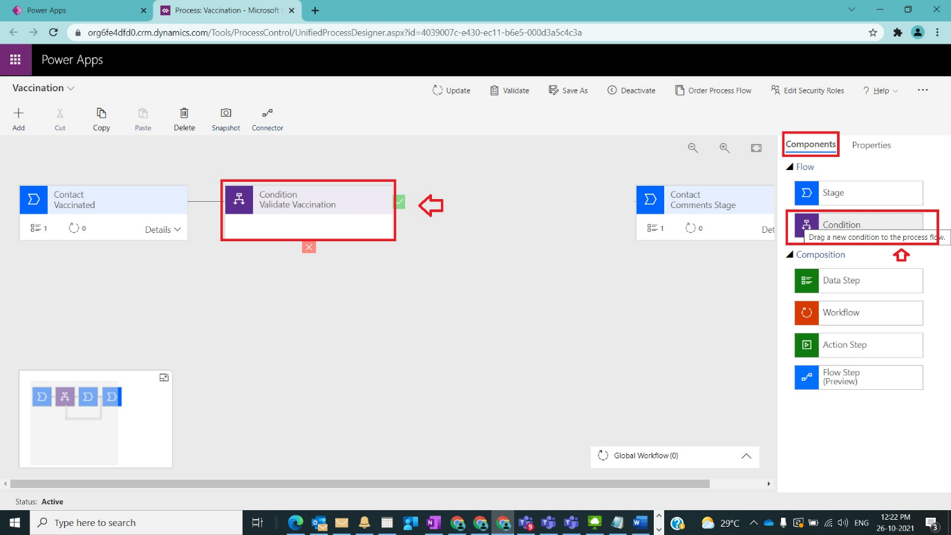Enhance BPF With Branching in Dynamics CRM Figure 2