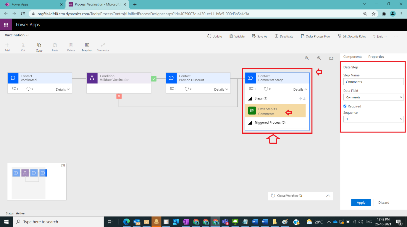 Enhance BPF With Branching in Dynamics CRM Figure 5