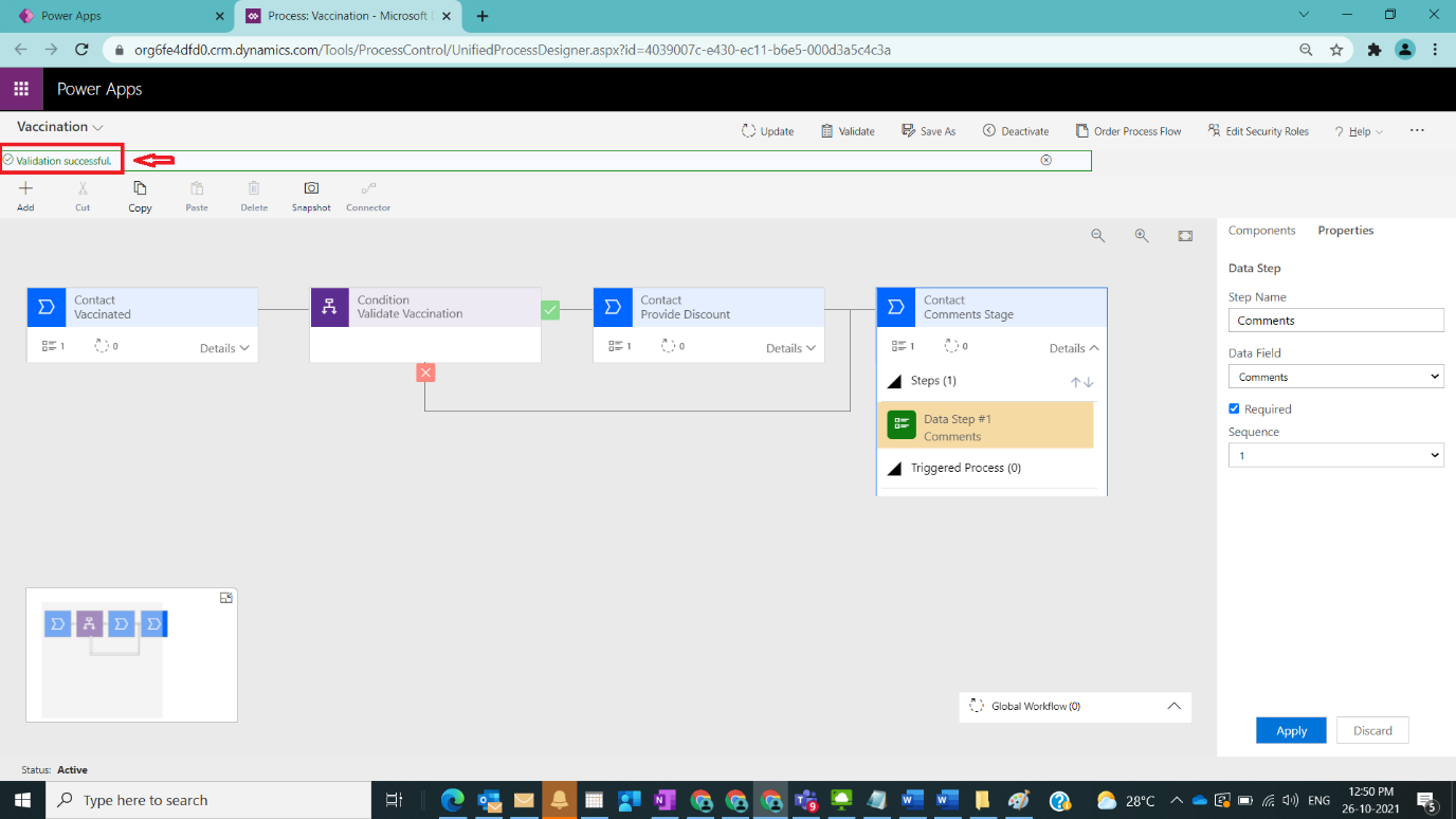 Enhance BPF With Branching in Dynamics CRM Figure 6