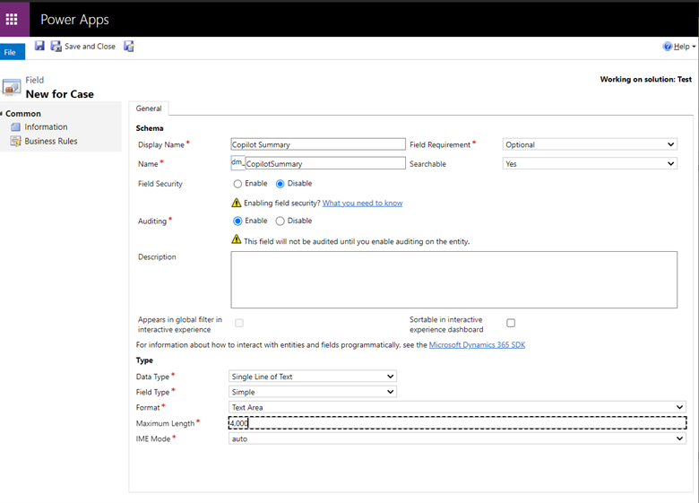 Enhance Customer Service Case Forms with Case Summary Copilot