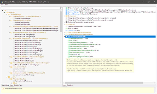 Enhance Integrated CI And CD In Azure Pipelines As Code With Key Utils - Binary Logger And Report Generator