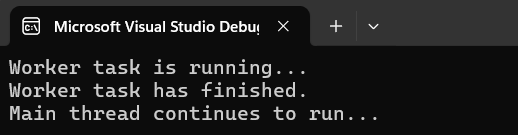 Creating and Managing Threads