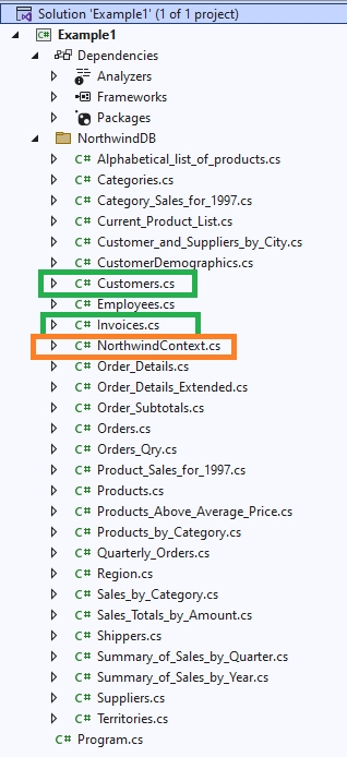 Reverse Engineering Entities