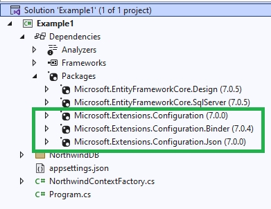 Reading configuration files