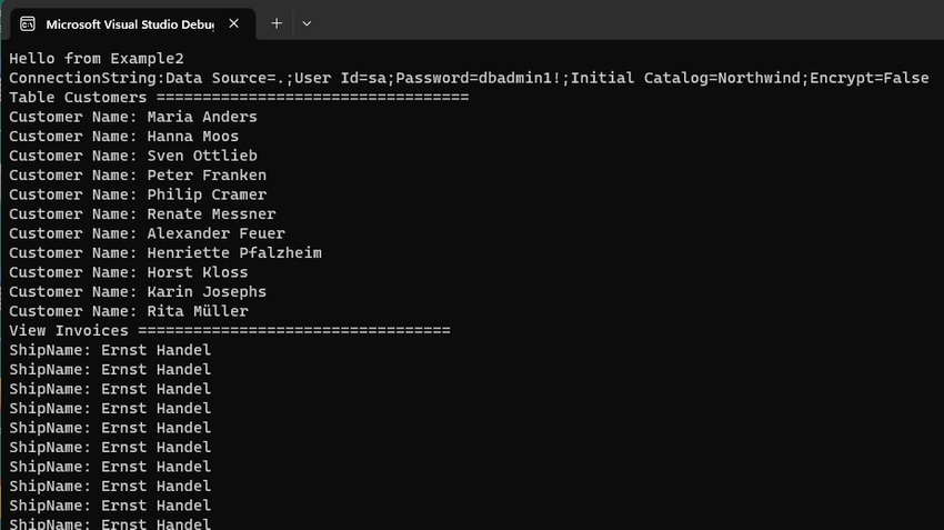 Entity Framework 7 – Database First – Using EFCorePowerTools