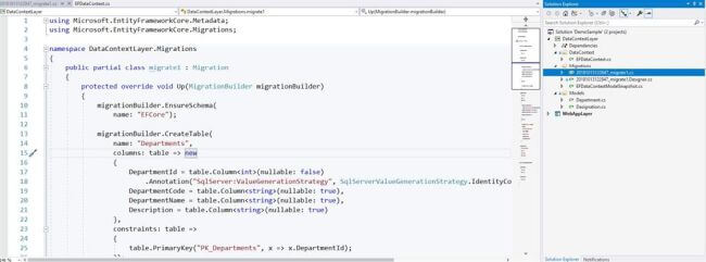 ASP.NET Core 2.1 - Implement Entity Framework Core In A Code First Approach