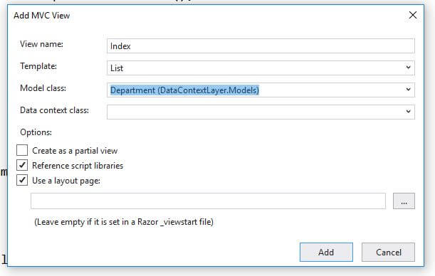 ASP.NET Core 2.1 - Implement Entity Framework Core In A Code First Approach