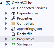 Entity Framework Core in Docker Container