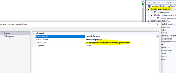 Entity Framework Core with SQL Server in Docker Container