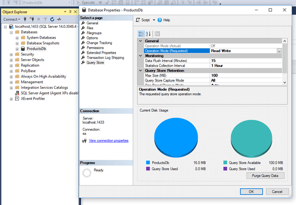 Entity Framework Core with SQL Server in Docker Container