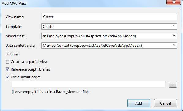 Entity Framework Database First In ASP.NET Core
