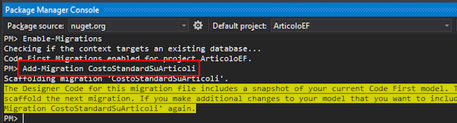 Add-Migration