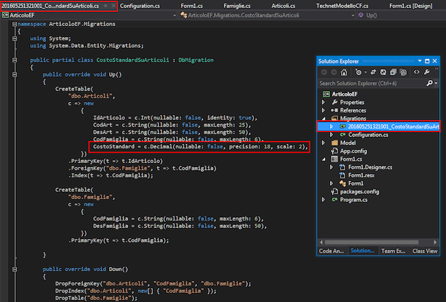 Add-Migration InitialCreate –IgnoreChanges