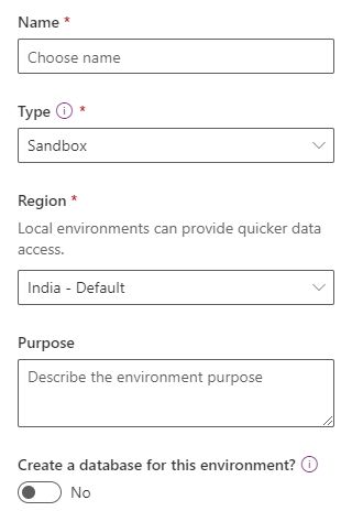 Environments In PowerApps
