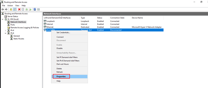 Establishing Connection Between On-Premises Server To Azure VM Using Azure Site To Site VPN