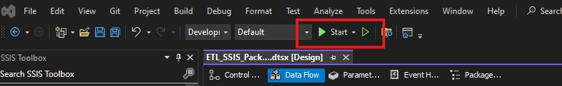 ETL Pipeline using Microsoft SQL Server Integration Services