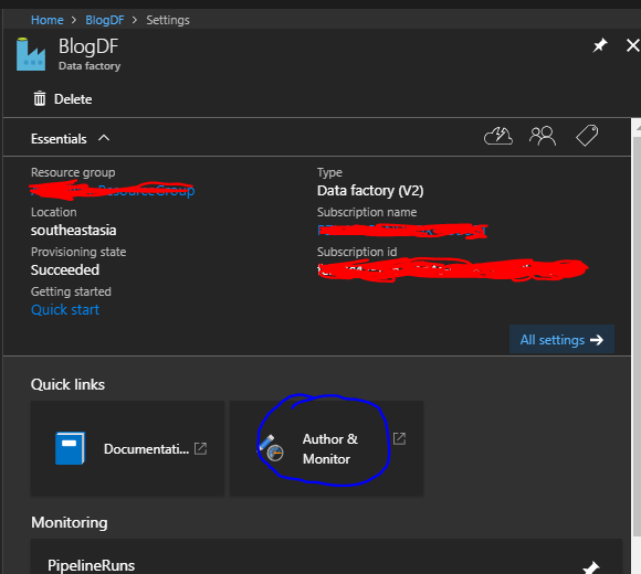 ETL Using Azure Data Factory