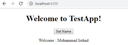 Event Binding in angular
