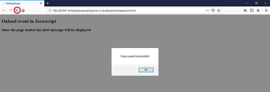 Events In JavaScript