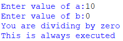 Exception Handling In Python image.