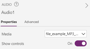 Upload your desired audio file