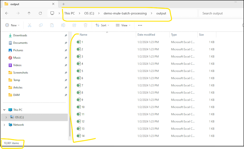 Explain batch processing in mulesoft