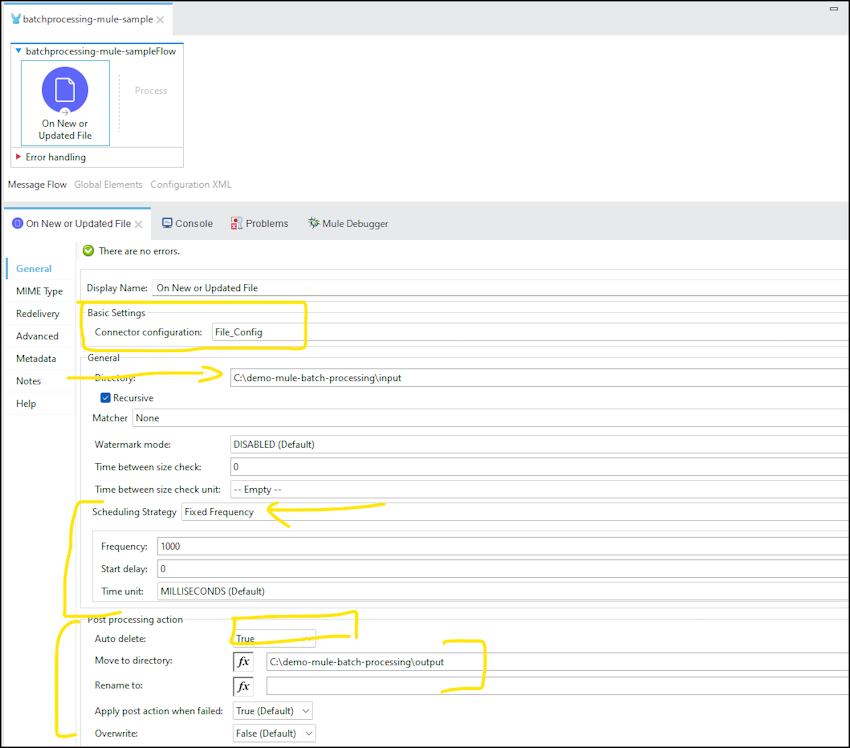 Explain batch processing in mulesoft