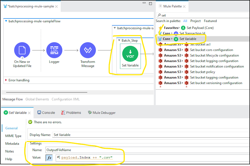 Explain batch processing in mulesoft