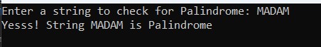 Explaining Palindrome Program in C#