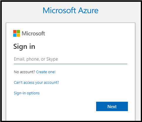 Azure credentials