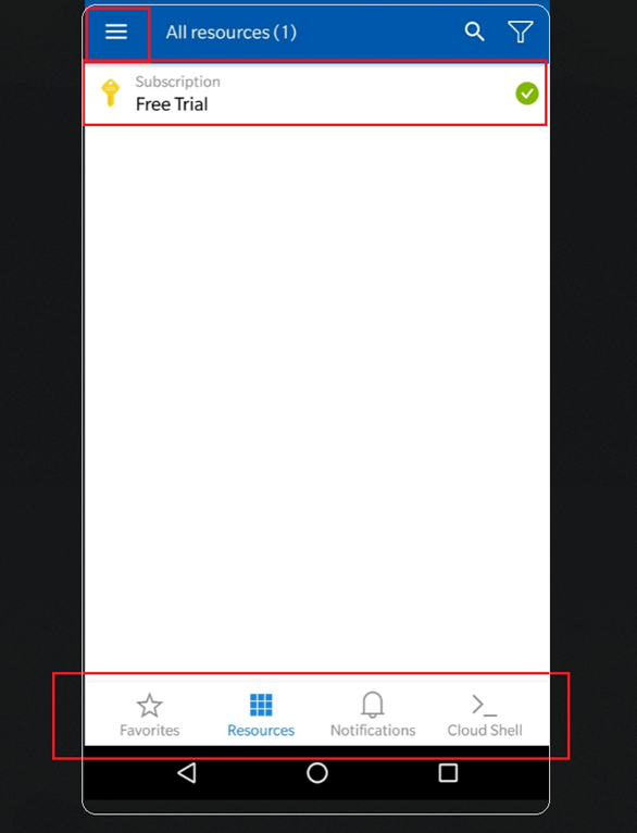 Microsoft Azure Mobile App