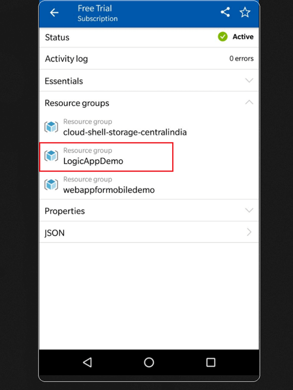 Microsoft Azure Mobile App