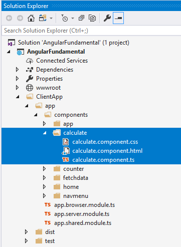Exploring Angular Fundamental With Visual Studio 2017