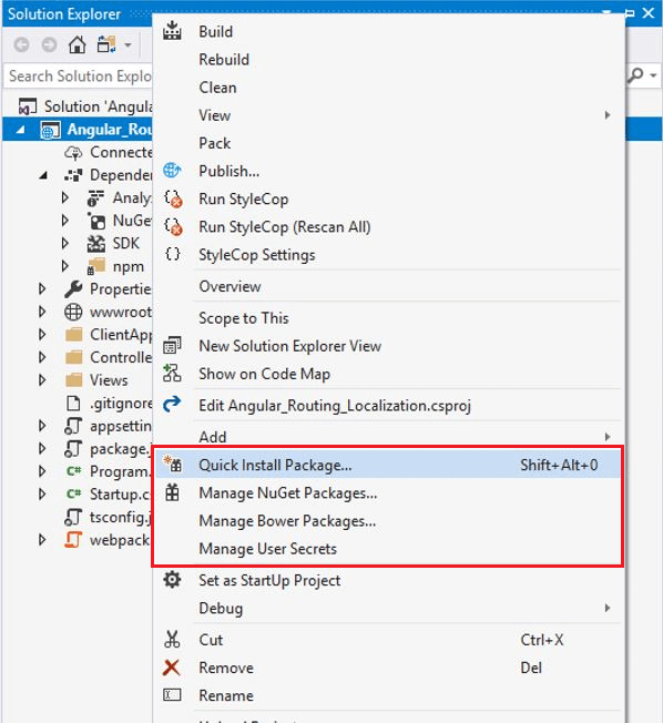 Exploring Angular Fundamental With Visual Studio 2017